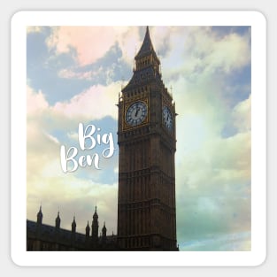 Big Ben London Eye photography London Skyline London Tourism London Landmark london life london lover london vacation Sticker